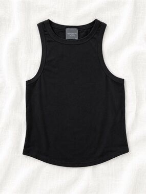 Olivia Rae Black Sleeveless Muscle Tank